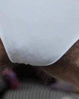 We Are Hairy - 16-Pavla_GreyBlouseStripedBed_018