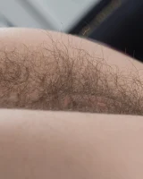 We Are Hairy - 69-Pavla_GreyBlouseStripedBed_099