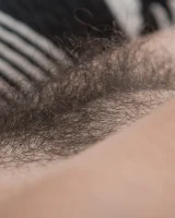 We Are Hairy - 92-Pavla_GreyBlouseStripedBed_126