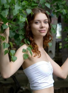 Beautiful sexy baby with puffy nipples