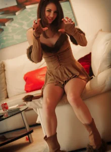 Puffy nipples young kitten