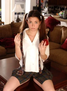 Sexy young beauty with hairy pussy